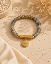 Labradorite Compass Bracelet