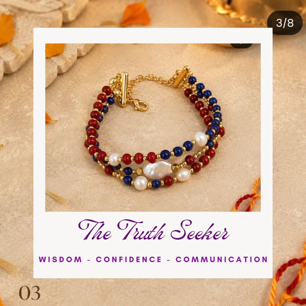 Lapis Coral Bracelet