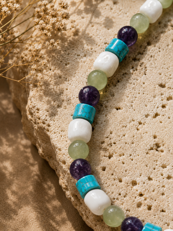 Four Gem Necklace