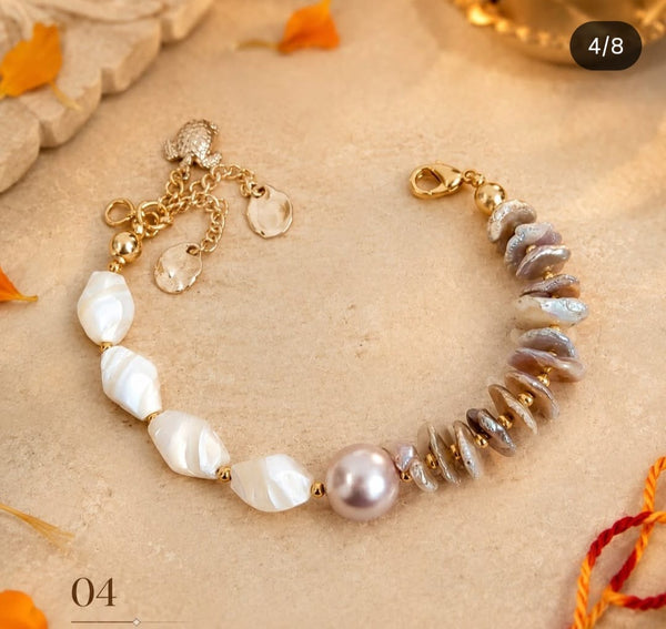 Petal Pearl MOP Bracelet