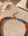 Sodalite Carnelian Necklace