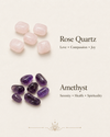 Rose Quartz Amethyst Bracelet