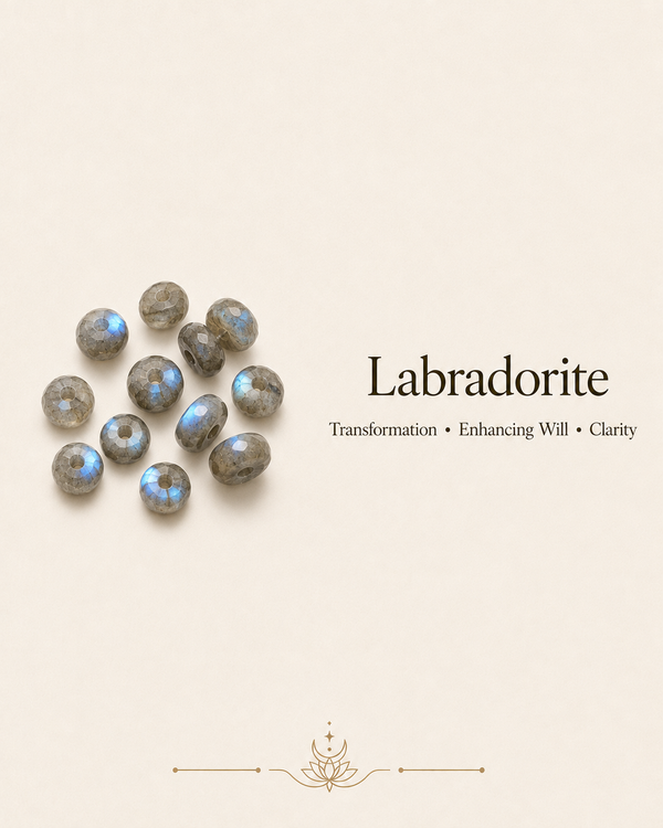Labradorite Compass Bracelet