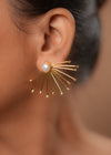 Sunrays Pearl Ear-rings