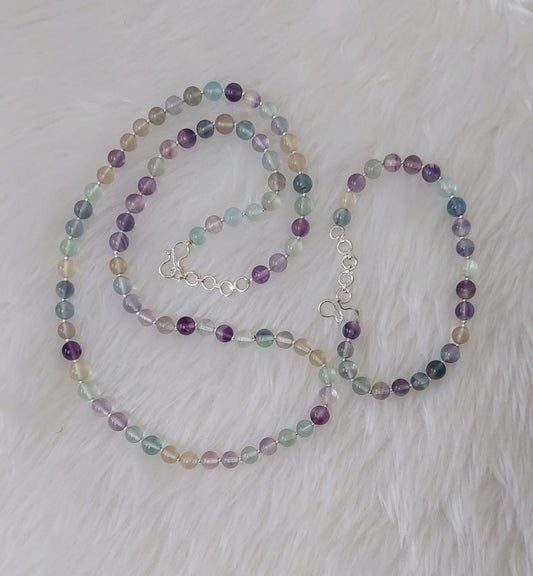 PRINCESS FLUORITE MALA