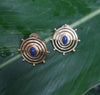 SUNSHINE LAPIS STUDS