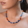 Sodalite Carnelian Necklace