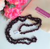 GARNET CRYSTAL MALA