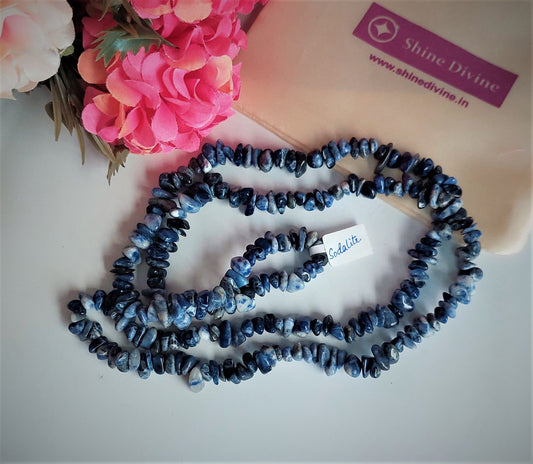 SODALITE UNCUT MALA