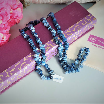 SODALITE UNCUT MALA