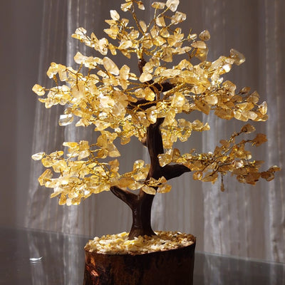 CITRINE GEMSTONE TREE (Large)
