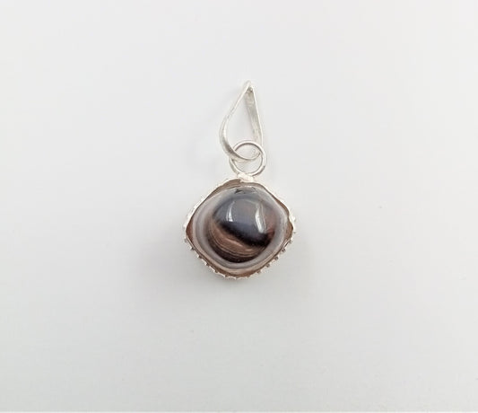 AGATE EVIL EYE PENDANT