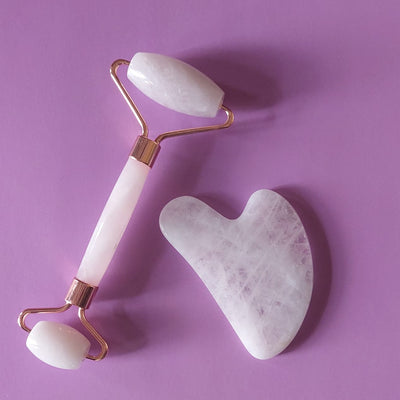 FACE ROLLER & GUA SHA SET