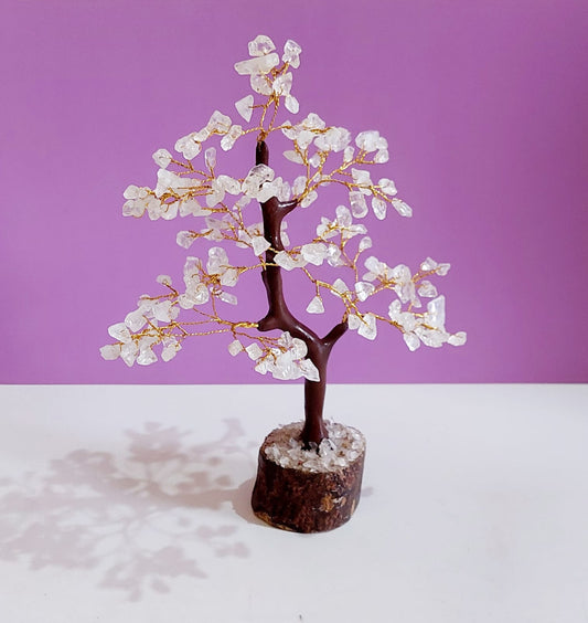 ROCK CRYSTAL GEMSTONE TREE