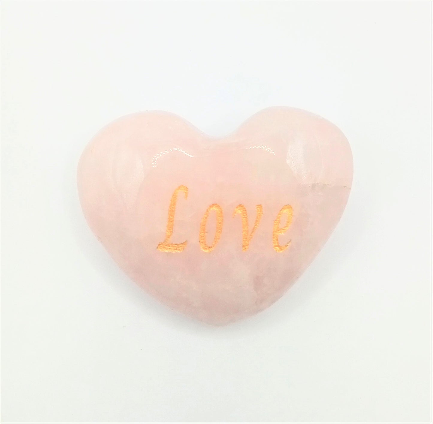 ROSE QUARTZ LOVE HEART