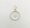 ROCK CRYSTAL ENGRAVED PENDANT